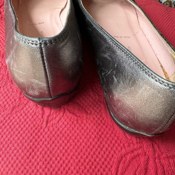 Amalfi Nordstrom Metallic Flats Ballet Slipper Shoes Size 8.5 B. Quality. - Picture 5 of 7